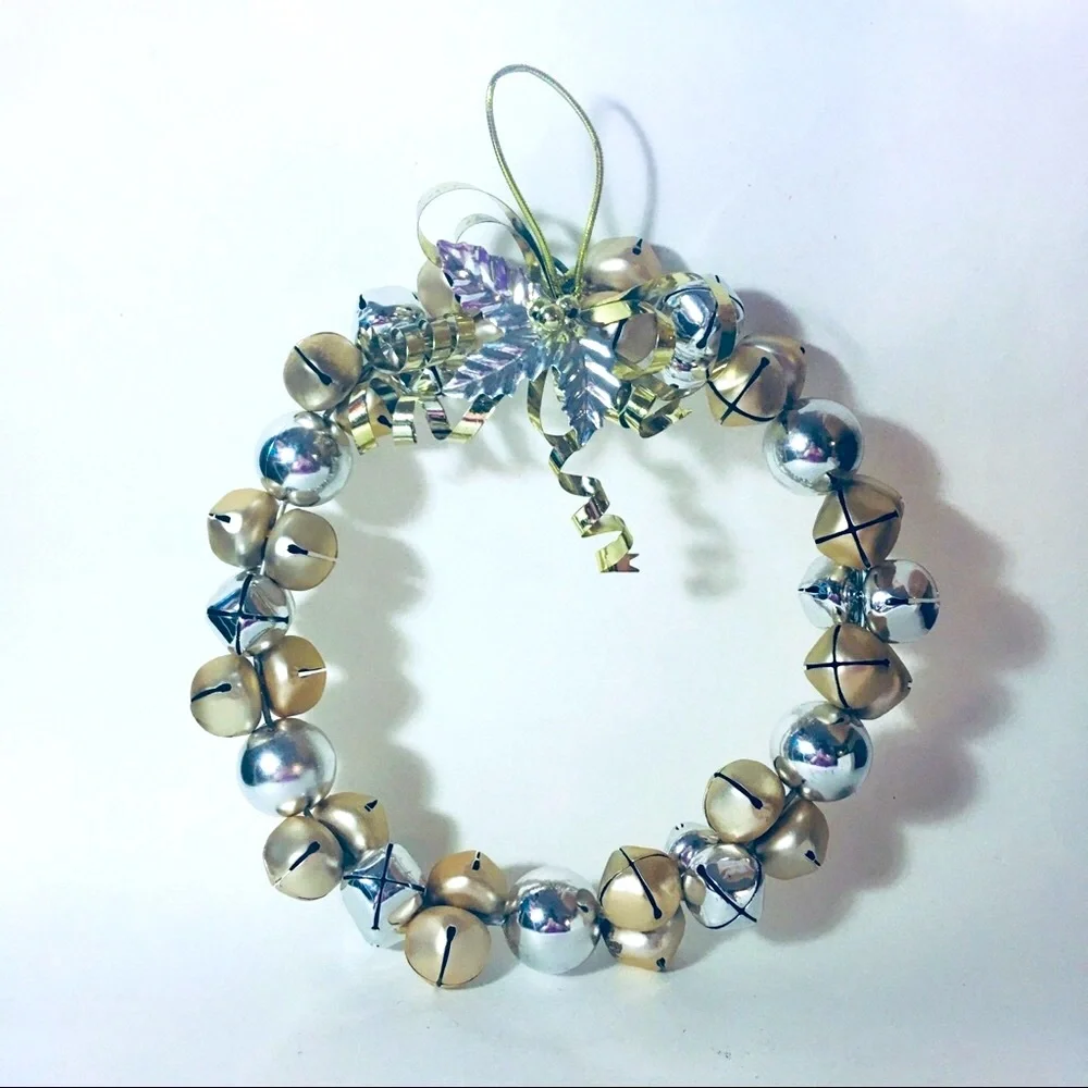 Jingle Bell Wreath • Christmas Sleighbell Jingle Bells